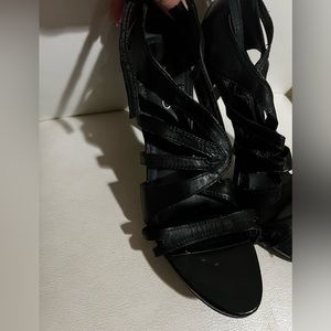 Aldo black high heels only worn a couple times perfect condition women’s size 39